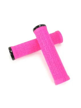 Odi Stay Strong X React. V2.1 Lock Grips Pink/Black Clamps
